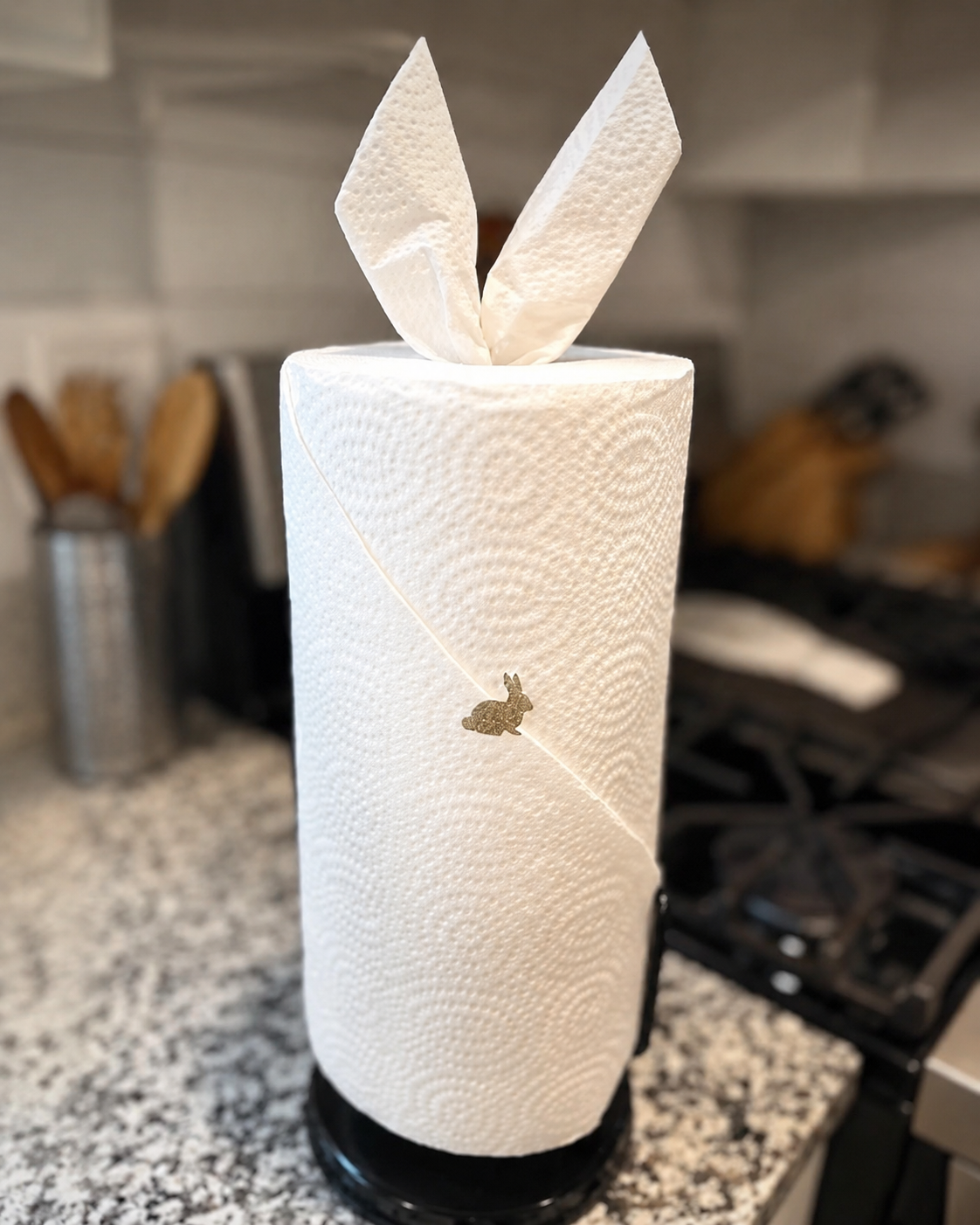 Creative Easter bunny paper decoration